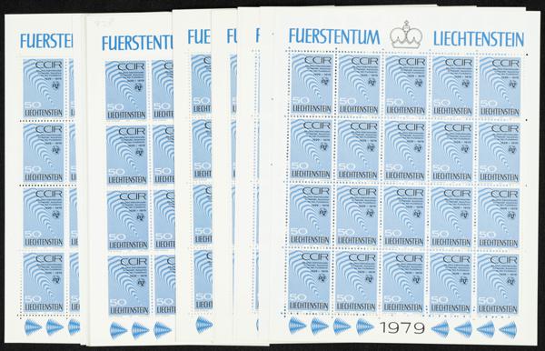 391 | Liechtenstein. Sets and stamps stock