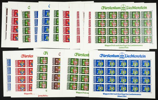 399 | Liechtenstein. Sets and stamps stock