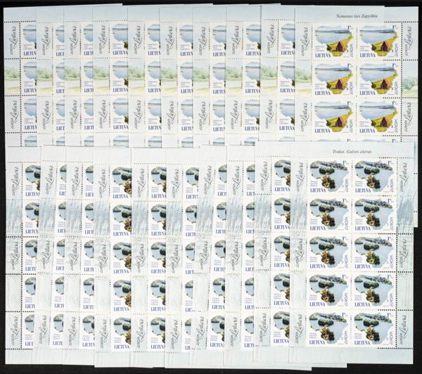 418 | Lithuania. Sets and stamps stock