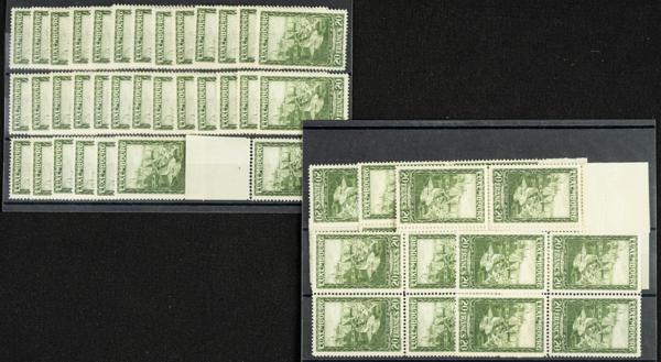 424 | Luxembourg. Sets and stamps stock