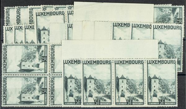 425 | Luxembourg. Sets and stamps stock