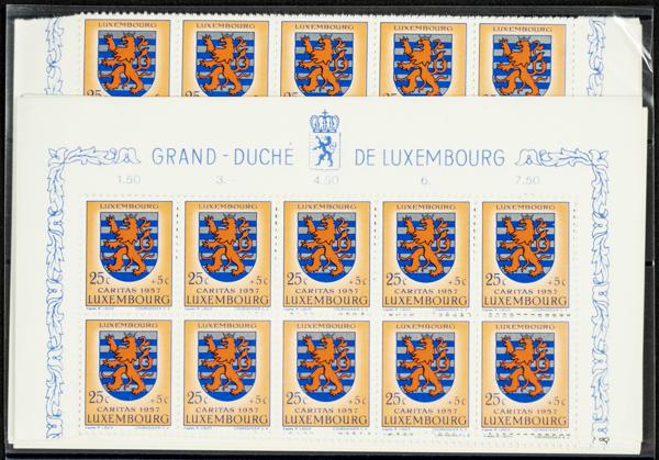431 | Luxembourg. Sets and stamps stock