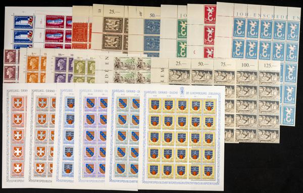 432 | Luxembourg. Sets and stamps stock
