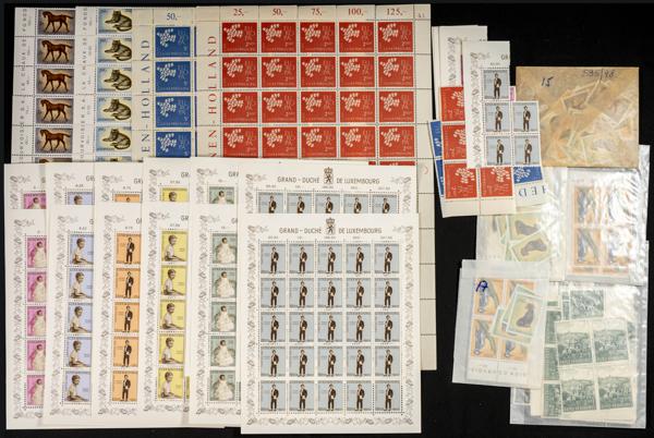 435 | Luxembourg. Sets and stamps stock