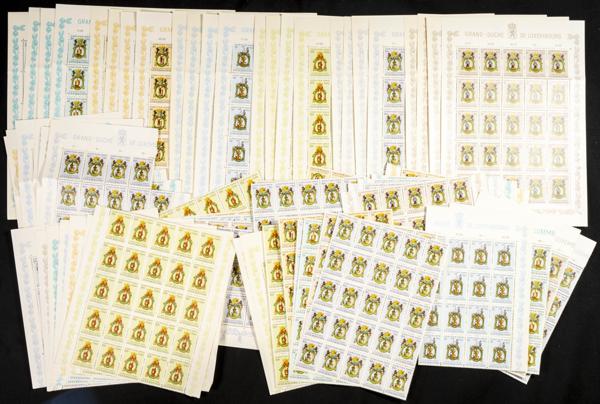437 | Luxembourg. Sets and stamps stock