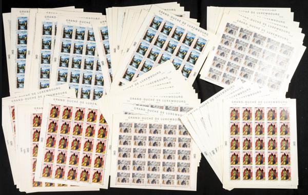 439 | Luxembourg. Sets and stamps stock