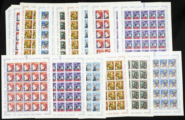 440 | Luxembourg. Sets and stamps stock