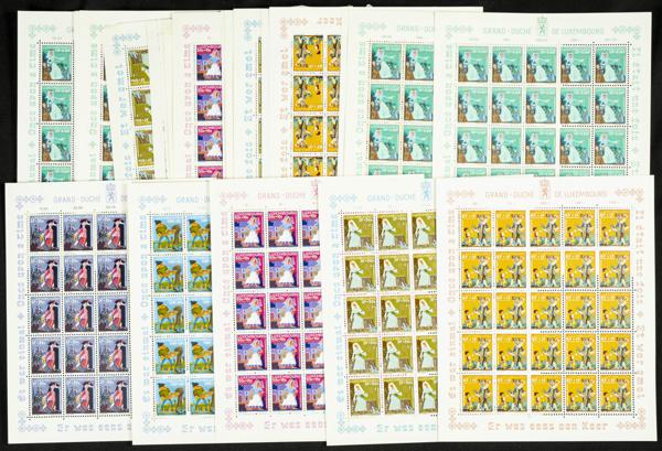 443 | Luxembourg. Sets and stamps stock