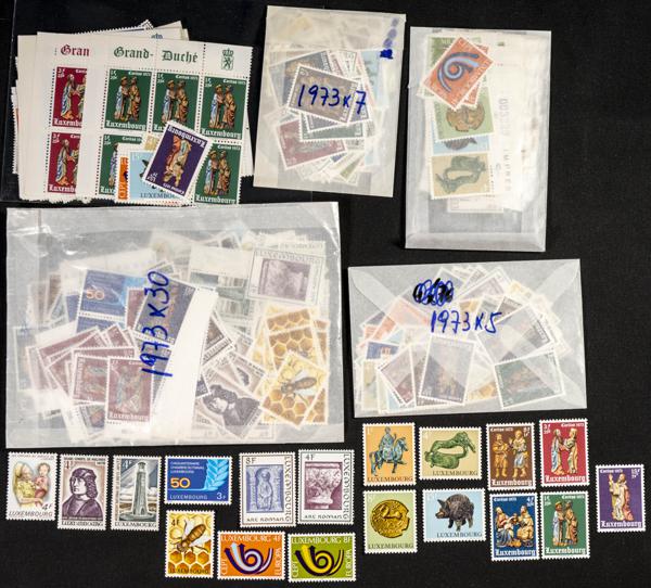 449 | Luxembourg. Sets and stamps stock