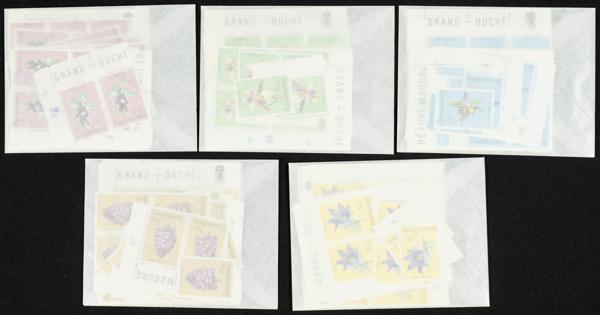 454 | Luxembourg. Sets and stamps stock