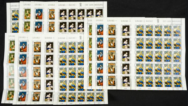 457 | Luxembourg. Sets and stamps stock