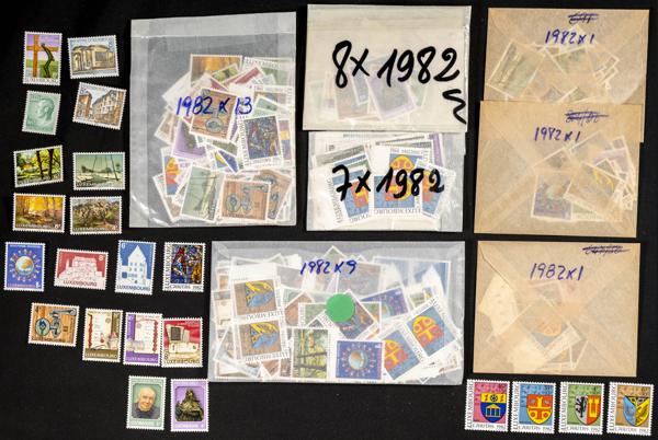 461 | Luxembourg. Sets and stamps stock