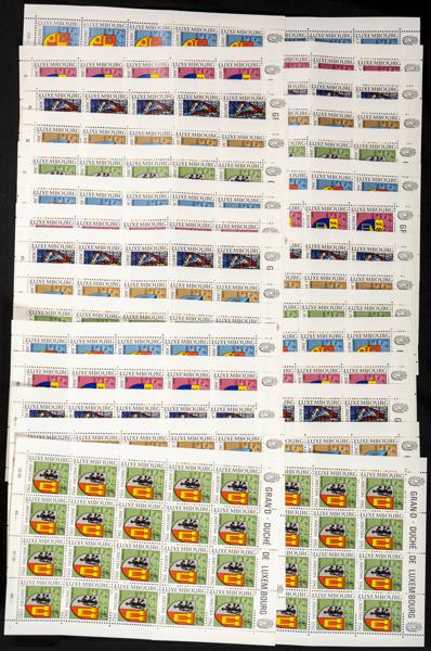 462 | Luxembourg. Sets and stamps stock