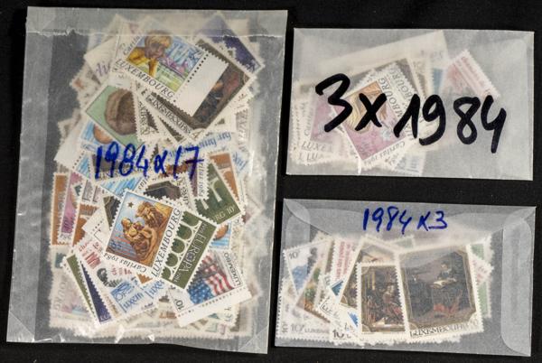 465 | Luxembourg. Sets and stamps stock