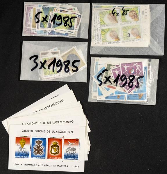 466 | Luxembourg. Sets and stamps stock