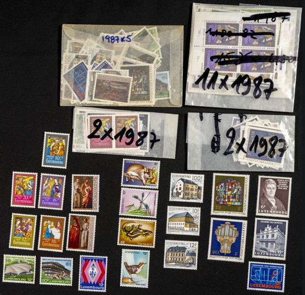 469 | Luxembourg. Sets and stamps stock