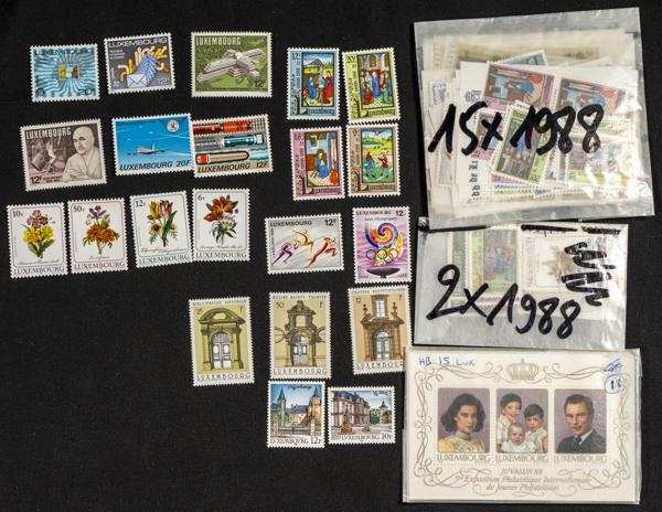 470 | Luxembourg. Sets and stamps stock