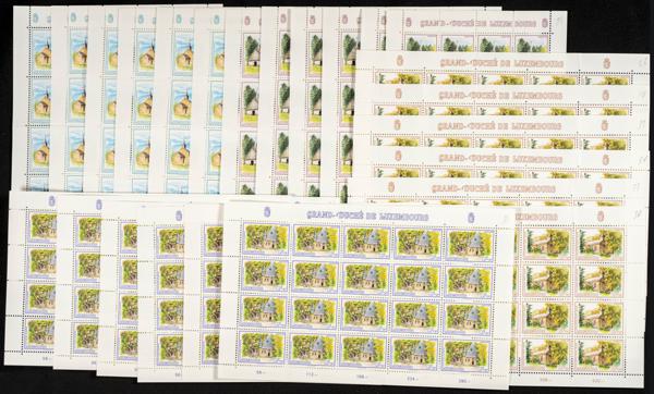 472 | Luxembourg. Sets and stamps stock