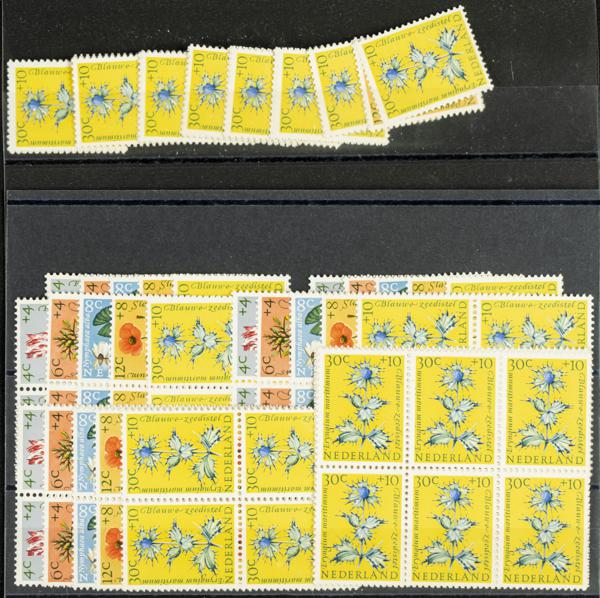 488 | Netherlands. Sets and stamps stock