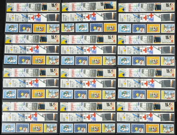 528 | Netherlands. Sets and stamps stock