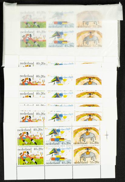 550 | Netherlands. Sets and stamps stock
