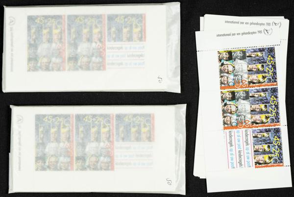 558 | Netherlands. Sets and stamps stock