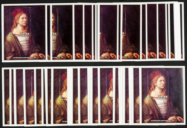 57 | Zaire. Sets and stamps stock