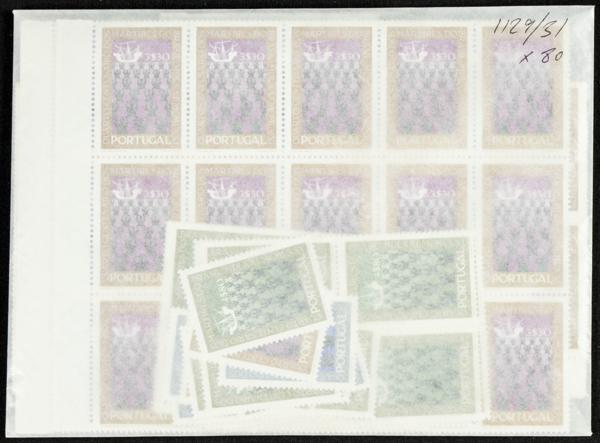 601 | Portugal. Sets and stamps stock