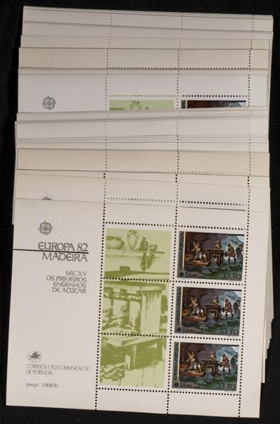 636 | Madeira. Sets and stamps stock