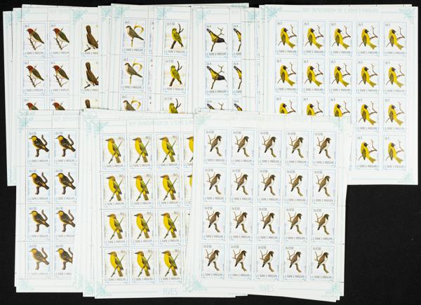 649 | Saint Thomas and Prince. Sets and stamps stock