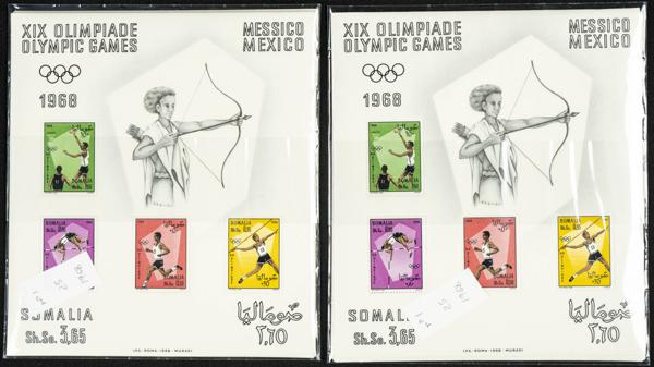 660 | Somalia. Sets and stamps stock