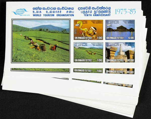 661 | Sri Lanka. Sets and stamps stock