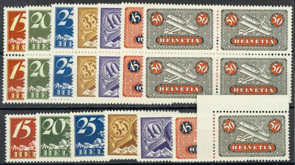 675 | Switzerland. Sets and stamps stock