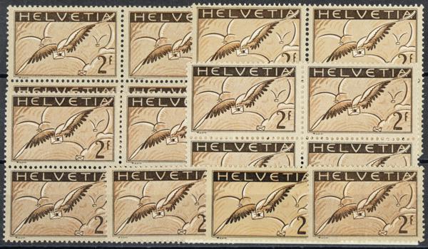 676 | Switzerland. Sets and stamps stock