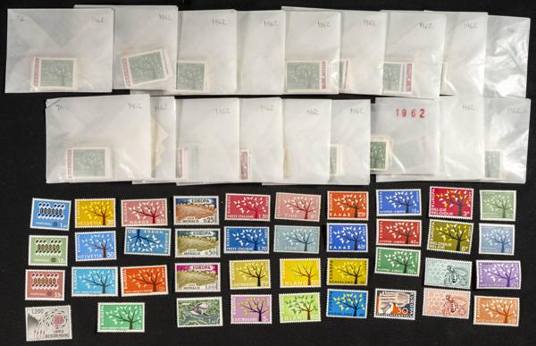 693 | Theme Europa. Sets and stamps stock