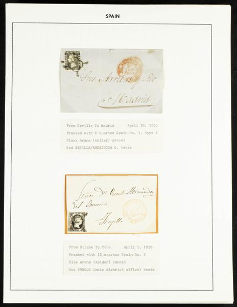 797 | Spanish Collection. Postal History