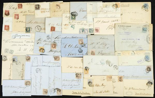 800 | Spanish Collection. Postal History