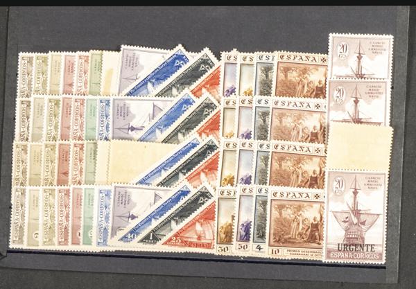 835 | Spanish Collection. Sets and stamps stock