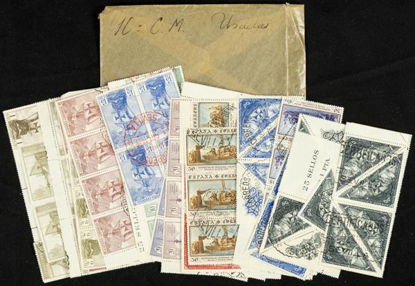 838 | Spanish Collection. Sets and stamps stock