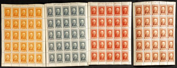 842 | Spanish Collection. Sets and stamps stock
