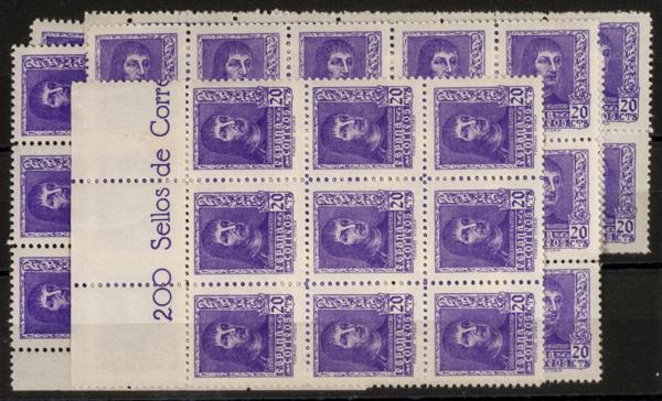 855 | Spanish Collection. Sets and stamps stock