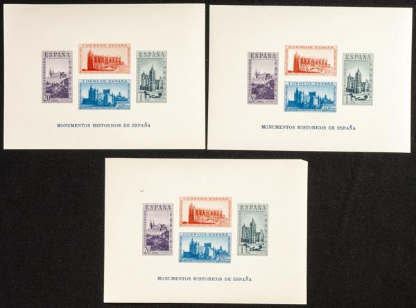 857 | Spanish Collection. Sets and stamps stock