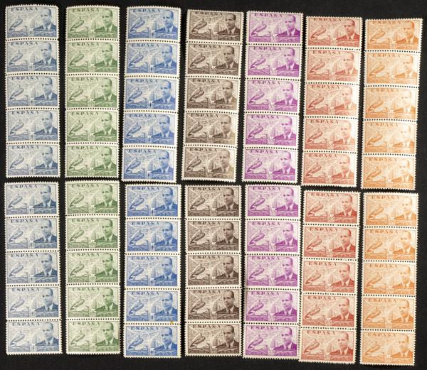 866 | Spanish Collection. Sets and stamps stock