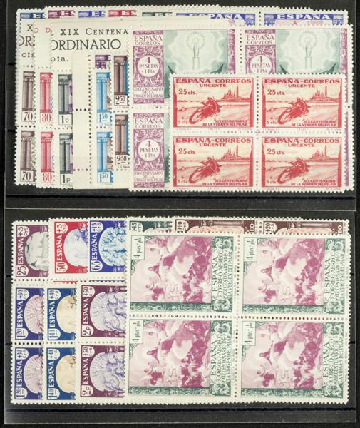 867 | Spanish Collection. Sets and stamps stock