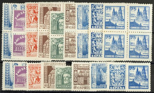 872 | Spanish Collection. Sets and stamps stock