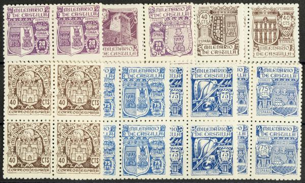 873 | Spanish Collection. Sets and stamps stock