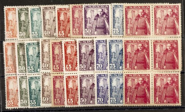 878 | Spanish Collection. Sets and stamps stock