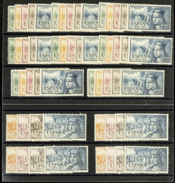 886 | Spanish Collection. Sets and stamps stock