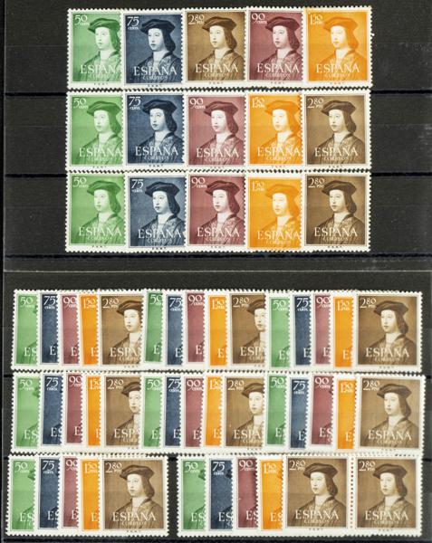 887 | Spanish Collection. Sets and stamps stock
