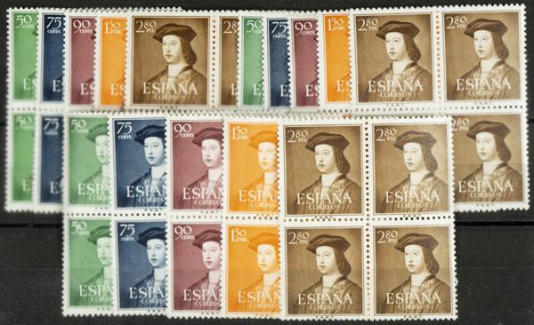 888 | Spanish Collection. Sets and stamps stock